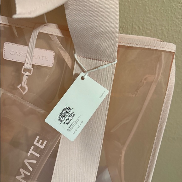 Case-Mate Pink Transparent Tote Bag - Picture 2 of 6